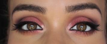 Don't mind the unkempt eyebrows, I am in the process of letting them grow out. 