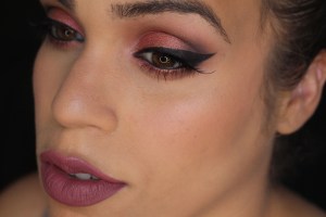 Smokey Cranberry look